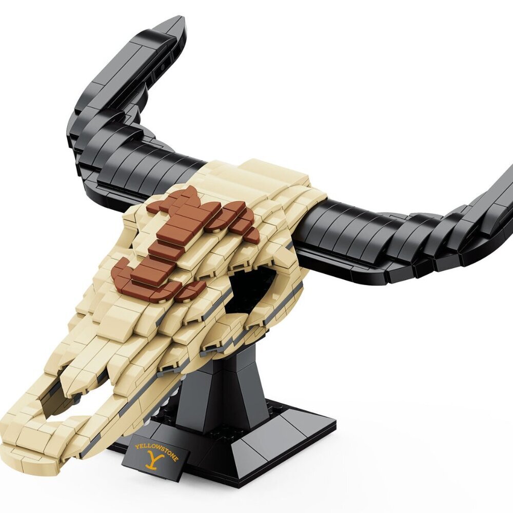 Yellowstone Steer Skull (563 Pcs.) Brickcraft 2023 Brick Building Set